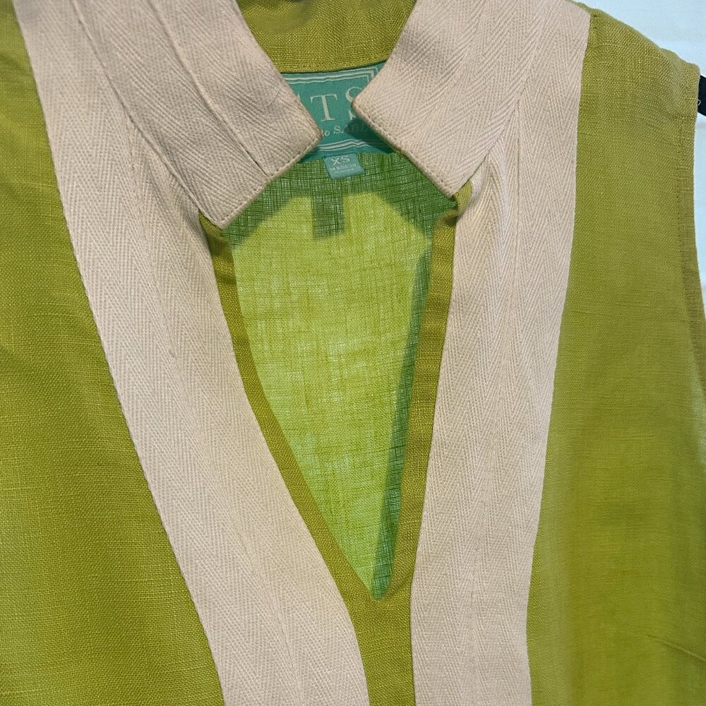 S T S Linen Classic Dress
